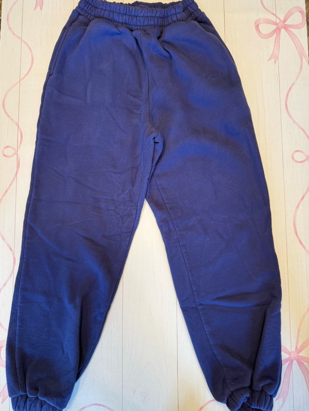 Comfrt Signature Sweatpants Navy/Purplish Size M